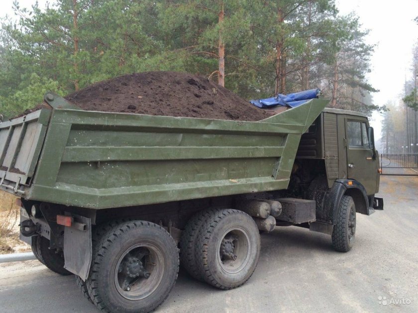 КАМАЗ 55111 чернозем