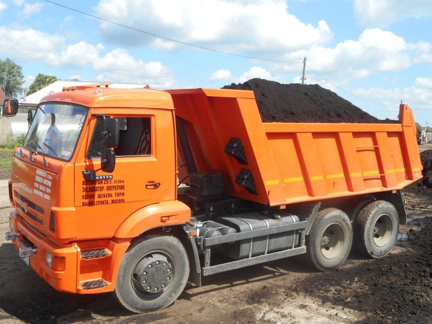 КАМАЗ самосвал 40 тонн