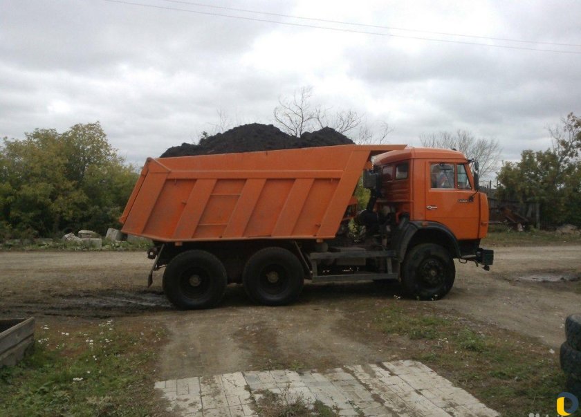 КАМАЗ 65115 песок