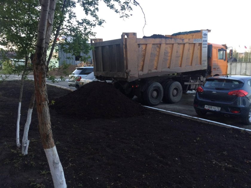 Перегной КАМАЗ