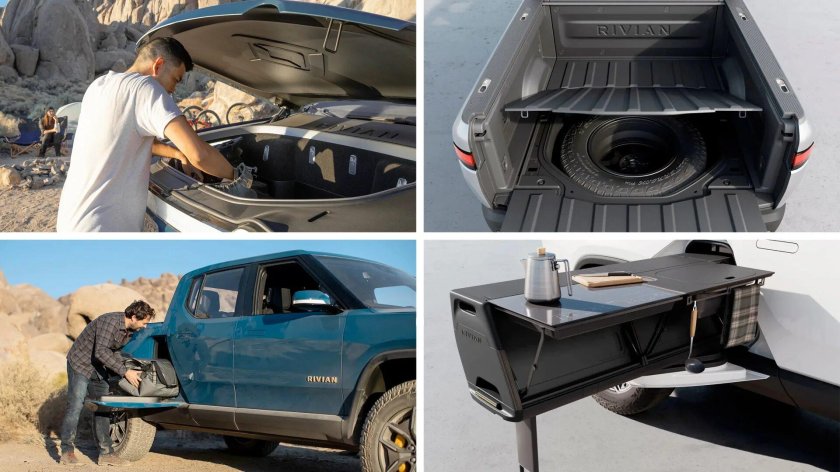 Rivian r1t багажник