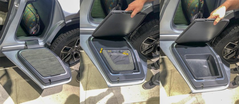 Rivian r1t багажник