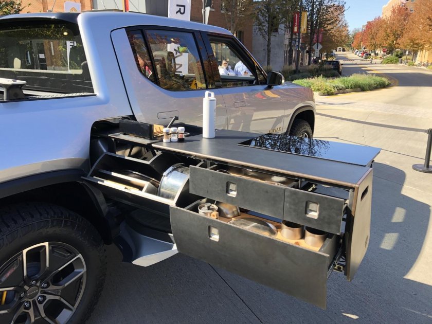 Rivian r1t электромобиль