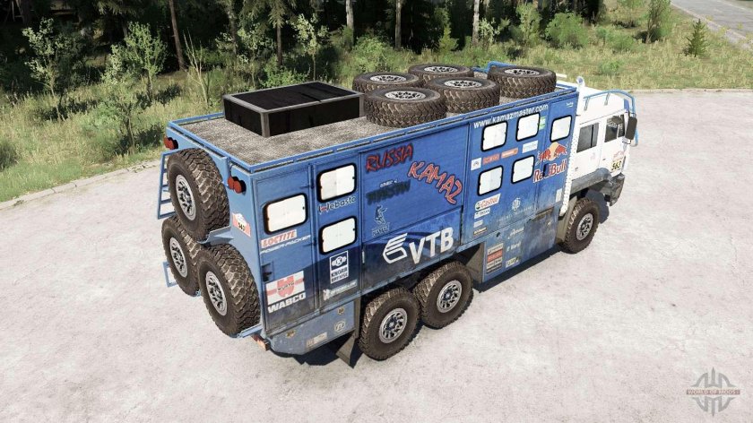 Моды мудраннер КАМАЗ 4326