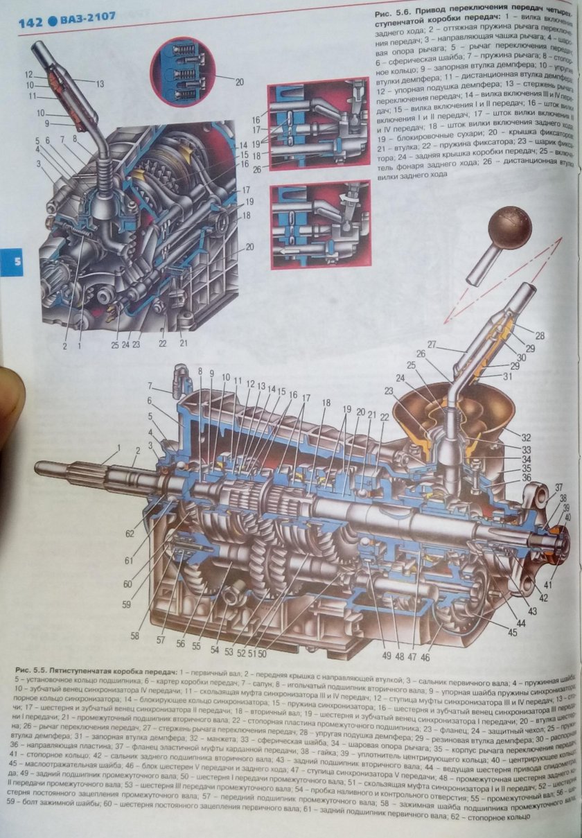 КПП ВАЗ 2105 4 ступенчатая