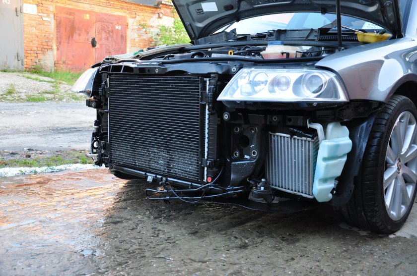 Радиатор автомобиля