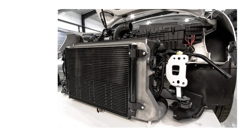 Радиатор охлаждения двигателя Шкода Суперб 2