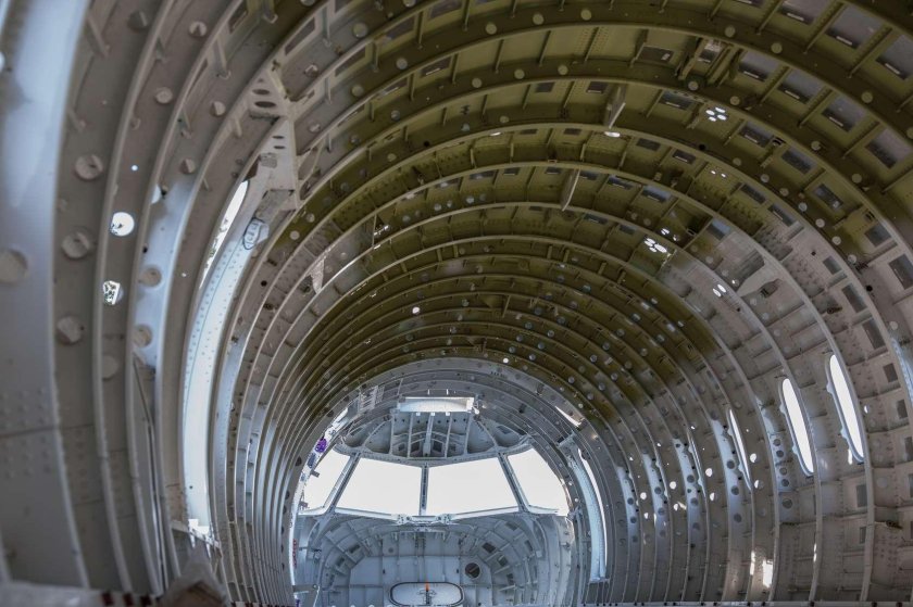 Дом из фюзеляжа самолета