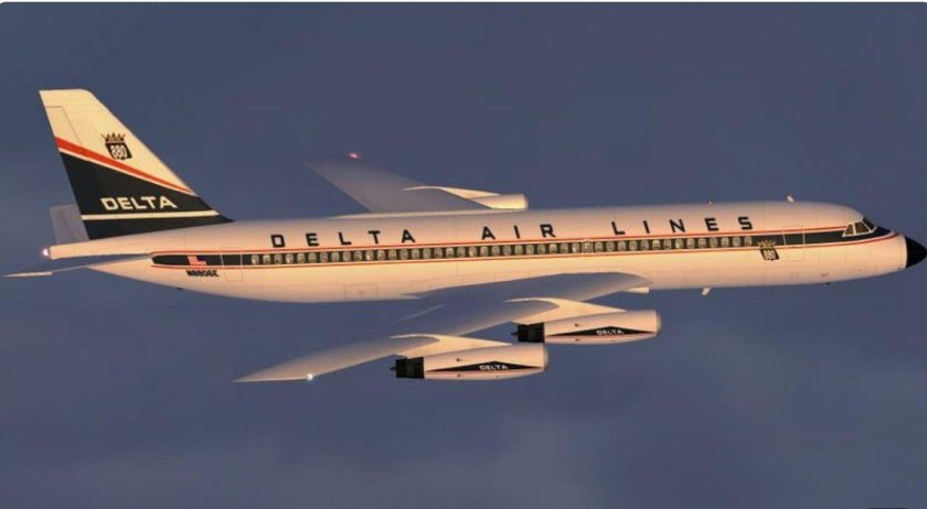 Конвер 880 самолет