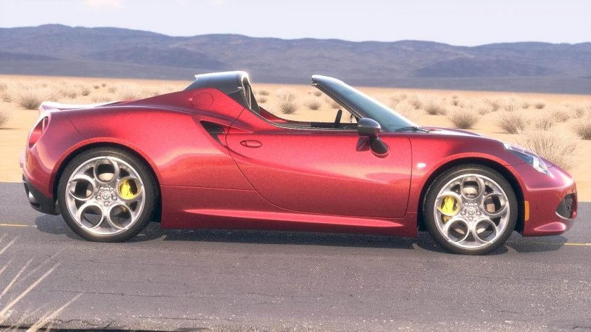 Альфа Ромео 4с Спайдер