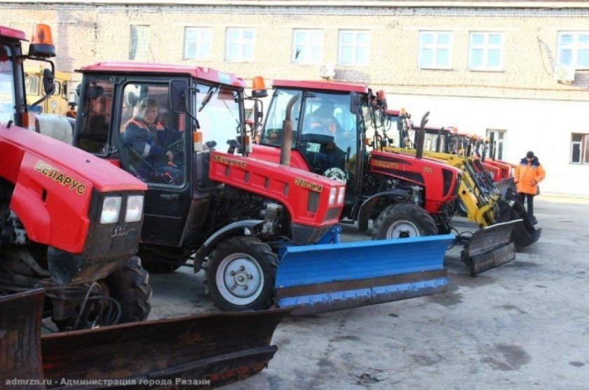 Смотр зимней технике в Курске