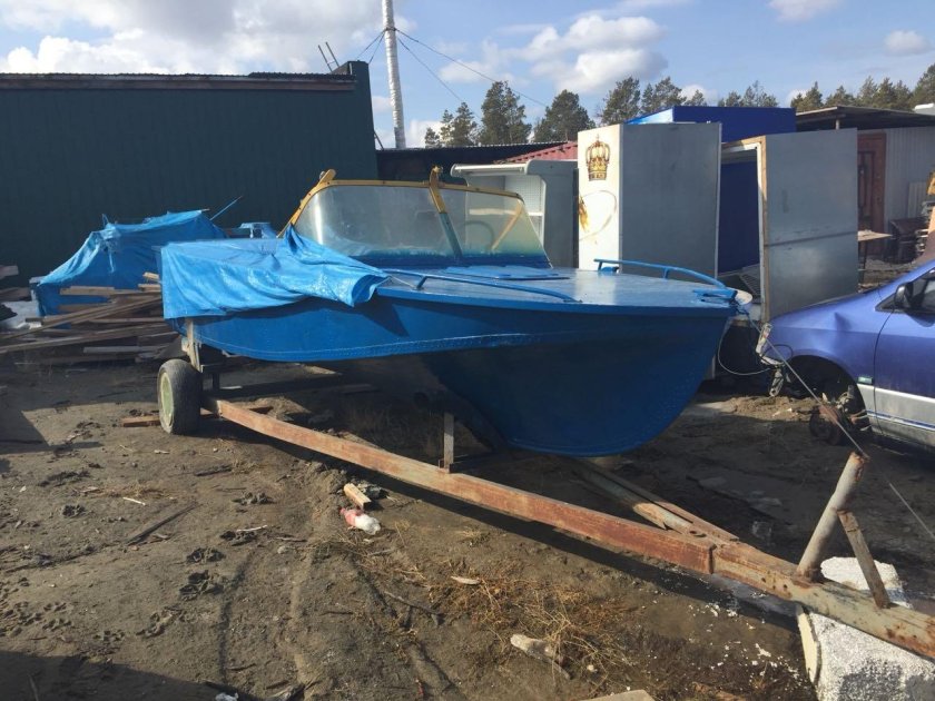 Катер Амур водомет