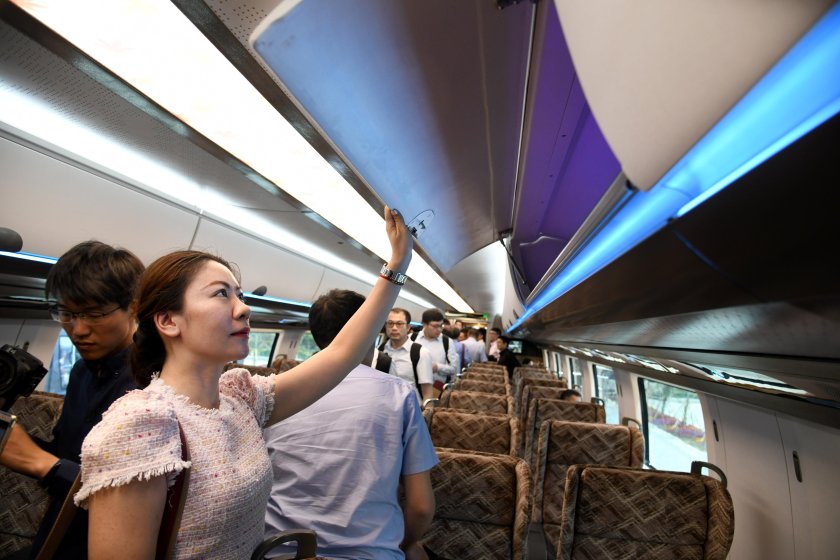 Маглев поезд Китай