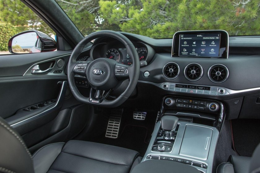 Kia Stinger 2018 салон