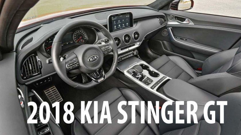 Kia Stinger gt Interior