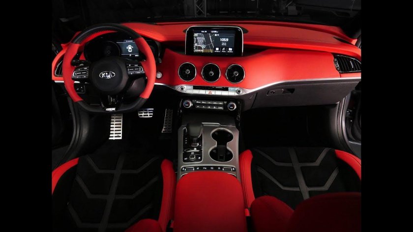 Киа Стингер 2020 салон