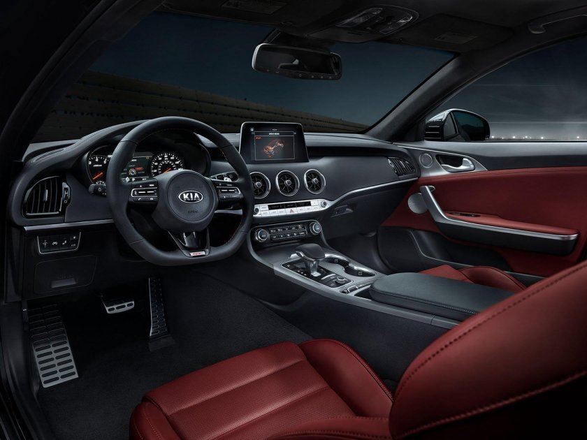 Kia Stinger gt Interior