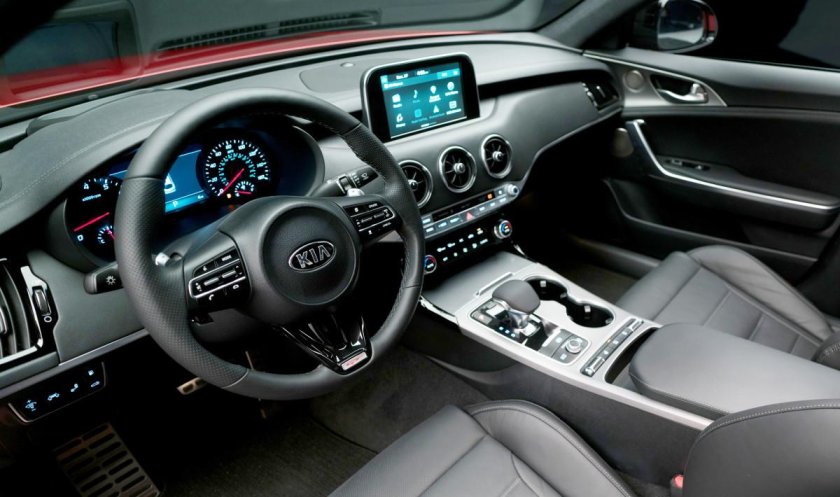 Kia Stinger gt Interior