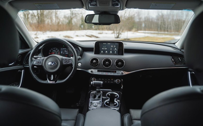 Киа Стингер 2020 салон