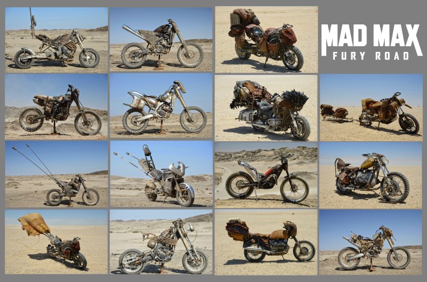 Безумный Макс мотоциклы
