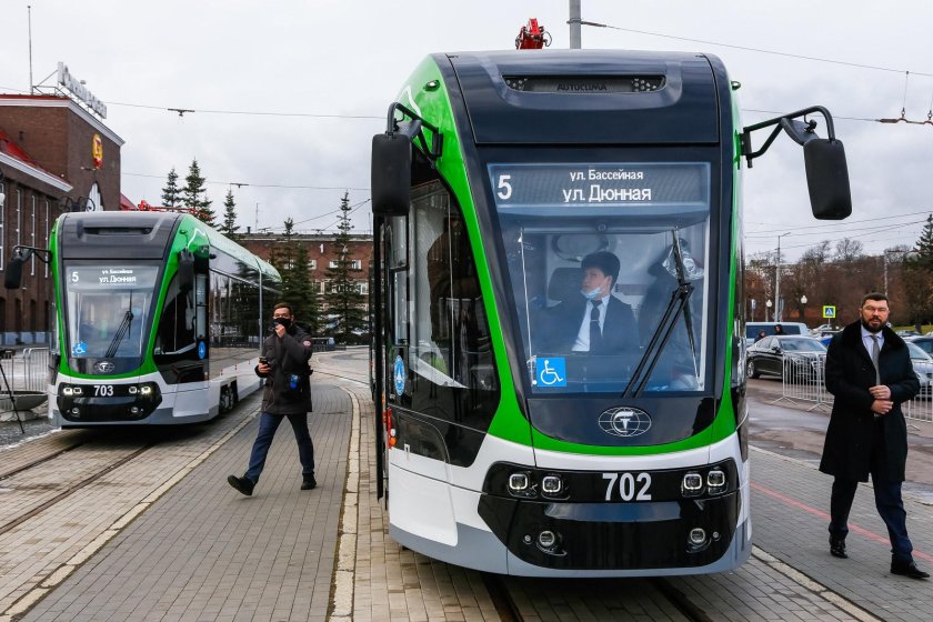 Новый трамвай 5 Калининград