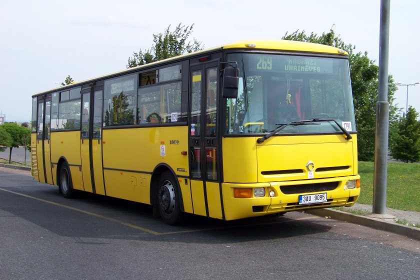 Karosa желто синий Вильнюс