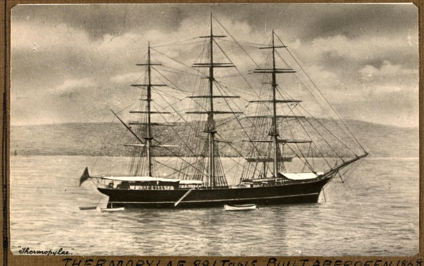 Клипер парусник Фермопилы