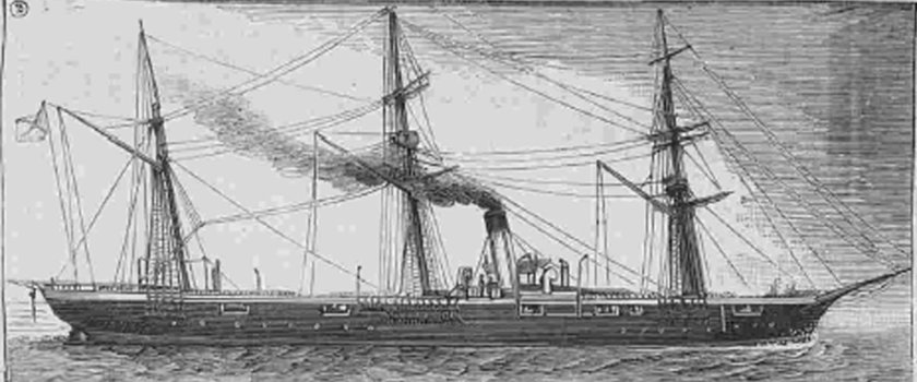 Опричник клипер, 1856