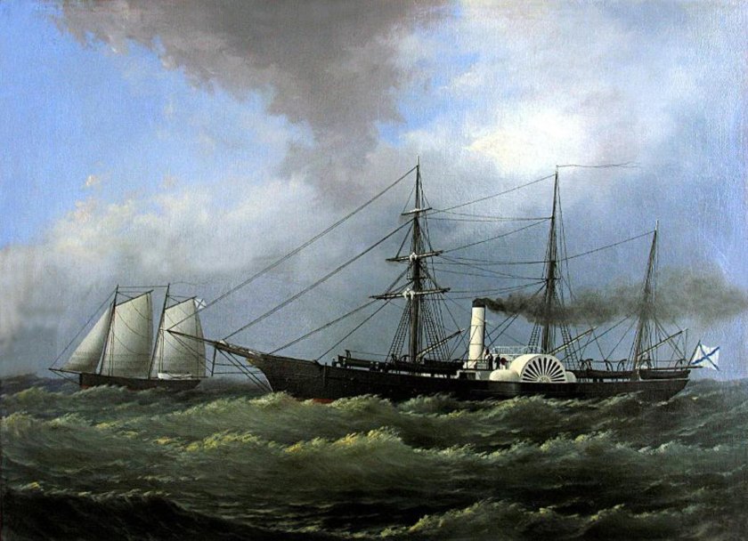 Пароходо Корвет Америка