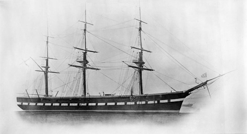 Фрегат Александр Невский 1861 винтовой