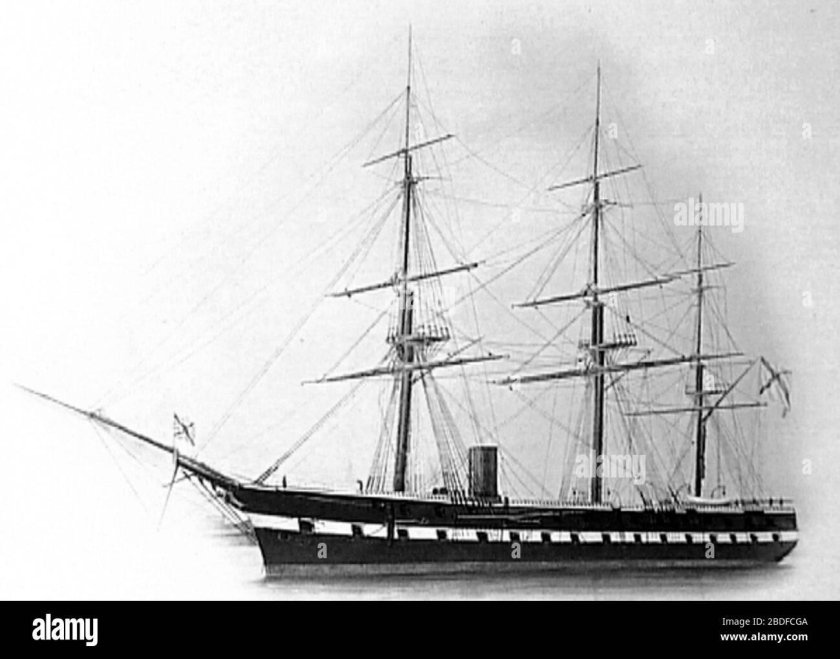 Парусно-винтовой Фрегат Олег