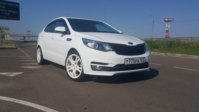 Киа Рио 3 хэтчбек на 15 дисках