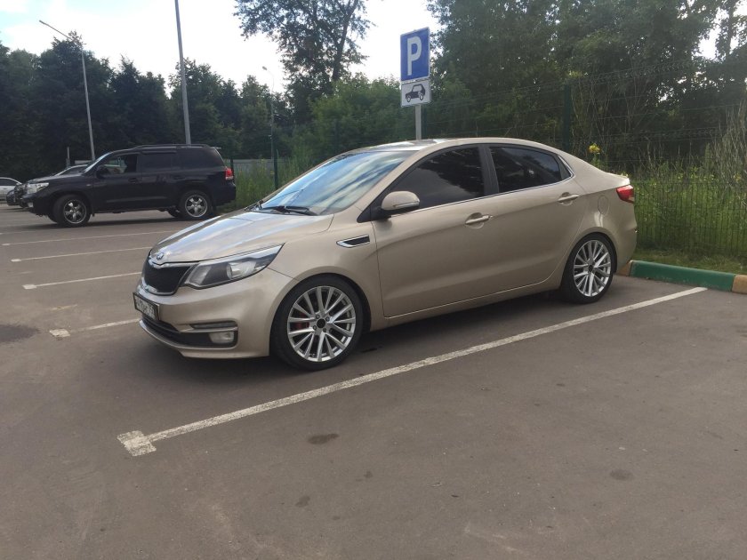 Киа Рио вертушки r17