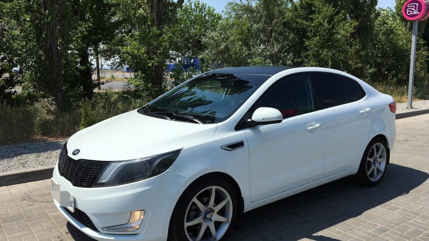 Киа Рио 17 радиус