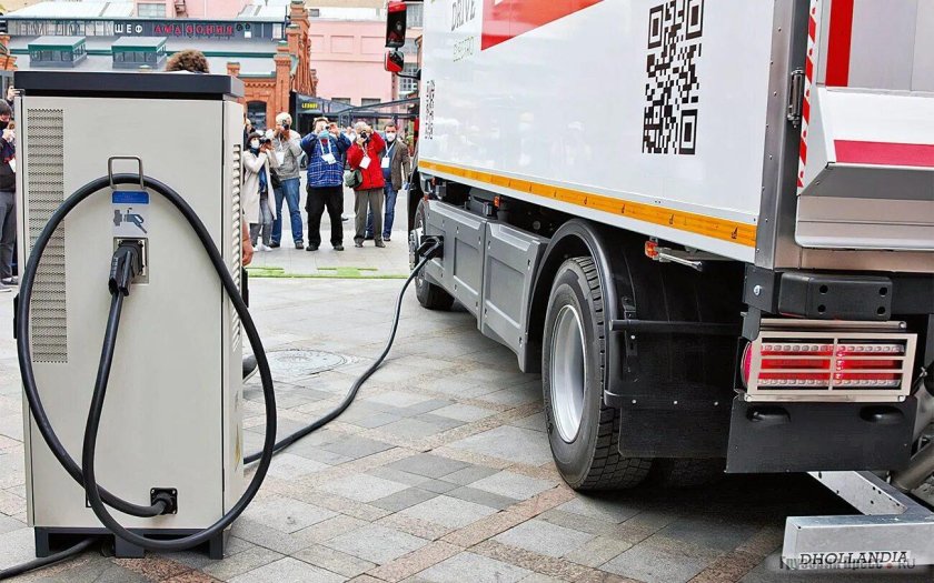 Электрогрузовик мусоровоз 2022