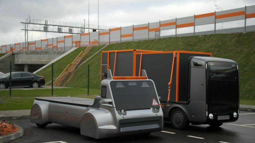 Беспилотный грузовик EVO-1