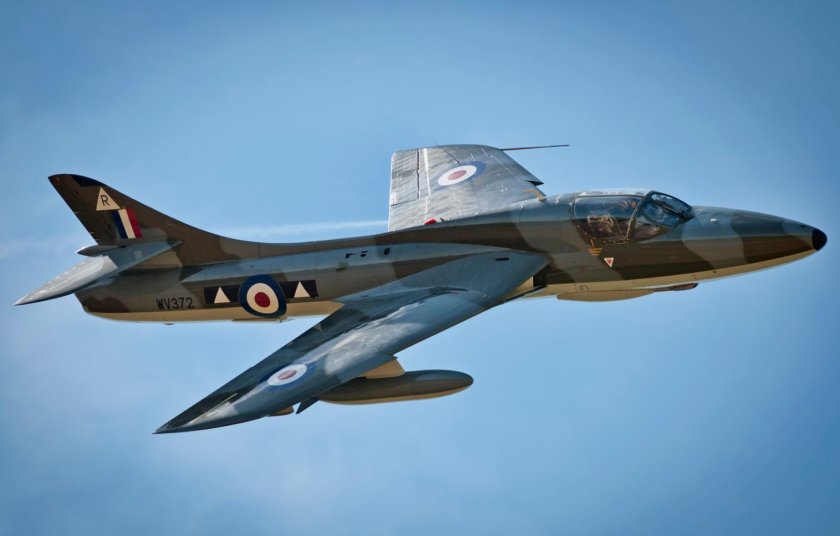 Хокер Хантер самолет