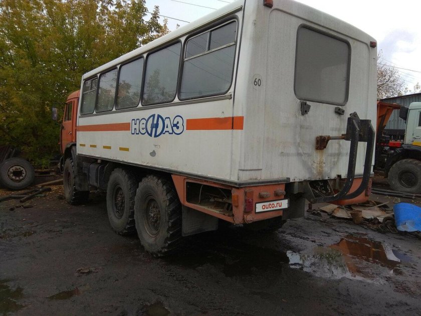 Лестница Пунга КАМАЗА вахтовки 43 118 боковой двери