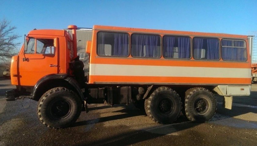 Вахтовка КАМАЗ Урал