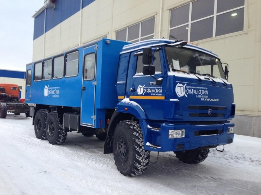 КАМАЗ 43118 вахтовка 4х4