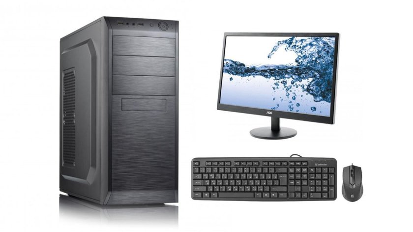 Компьютер (сист. Блок, монитор TFT 27 Acer Black). Инв.