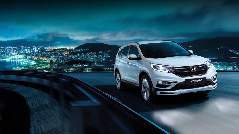 Honda CR-V 2015 белая
