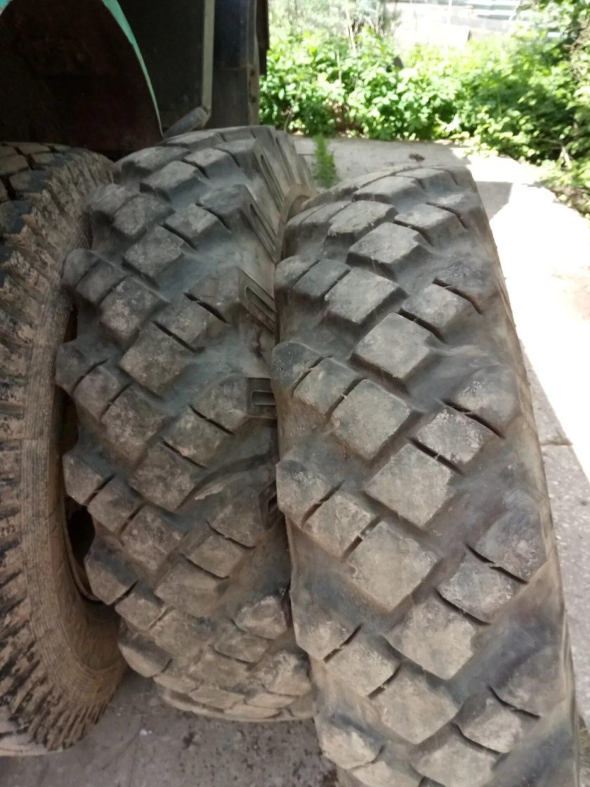 Резина на МАЗ 5551 размер