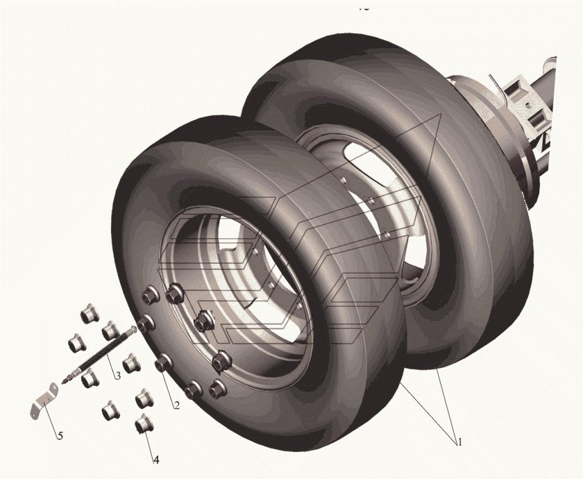 Колеса МАЗ 5336
