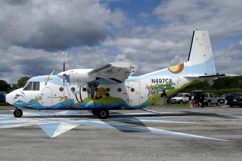 Casa c-212 Aviocar внутри