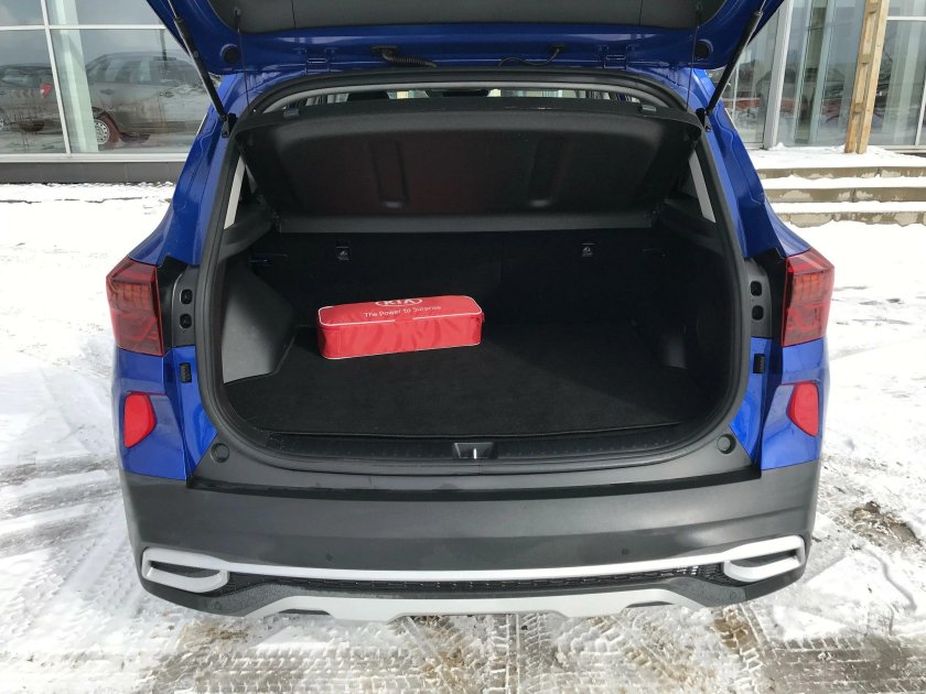 Киа Селтос объем багажника