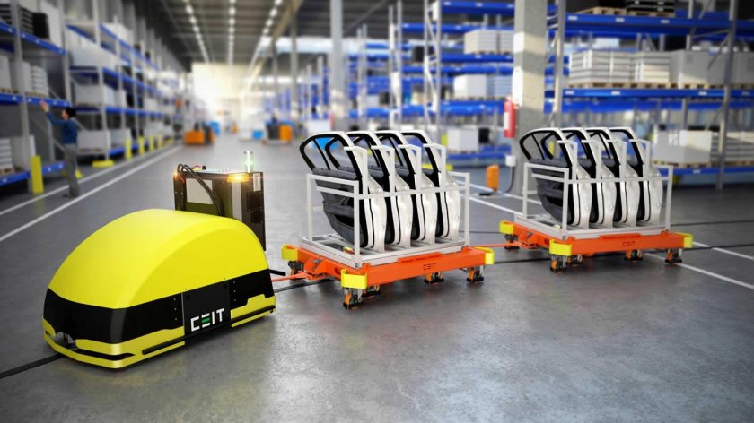 Роботизированные тележки AGV