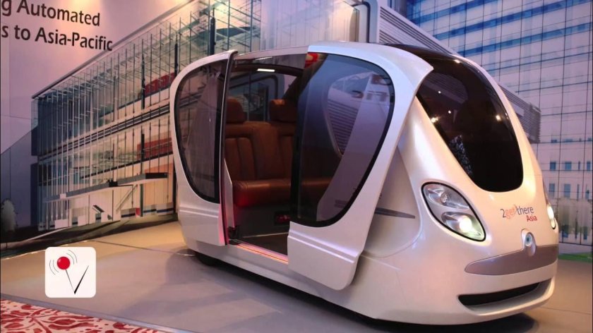 Беспилотные автобусы в Сингапуре