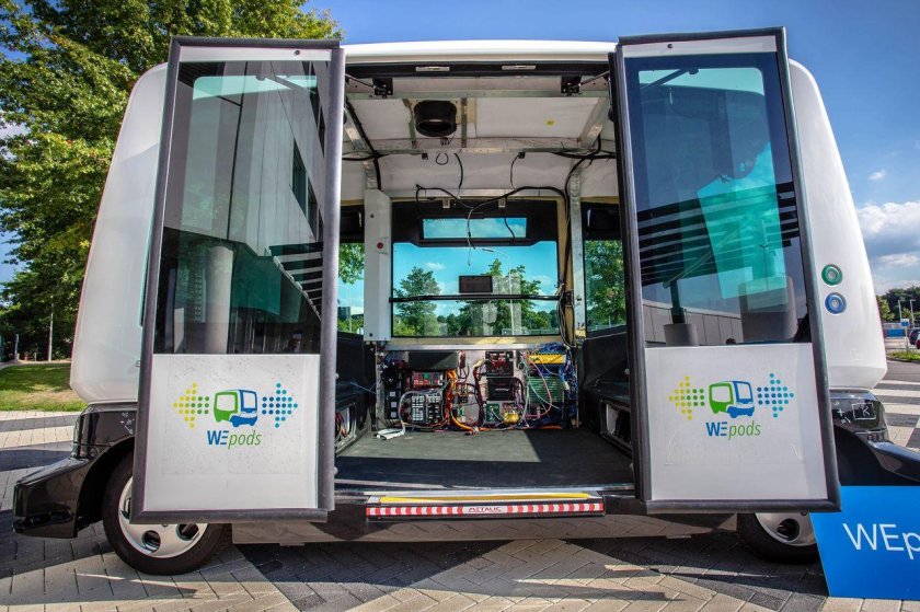 Норвегия беспилотный автобус