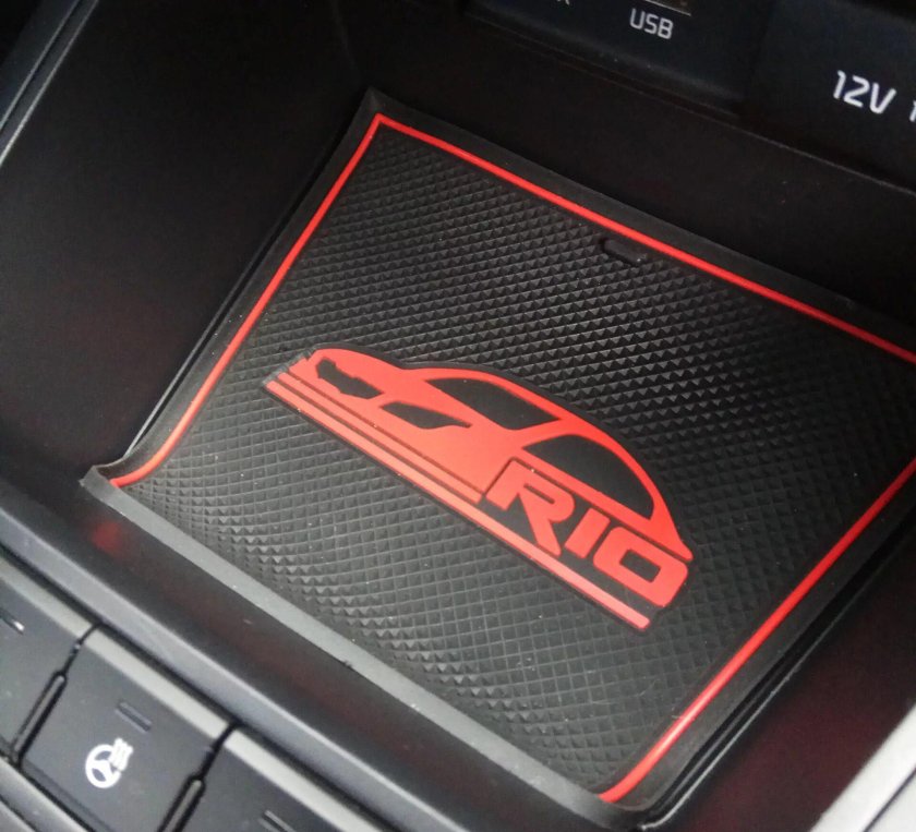 Коврики в ниши салона Киа Рио 4